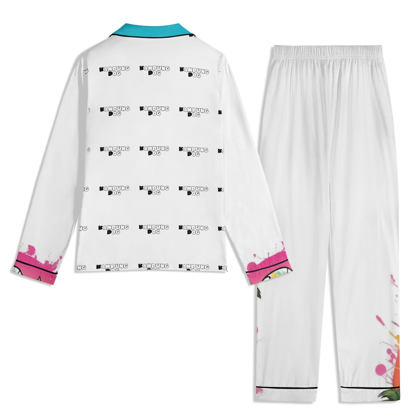 "KD Joe" Unisex Long Sleeve Adult Nightwear Pajama Set