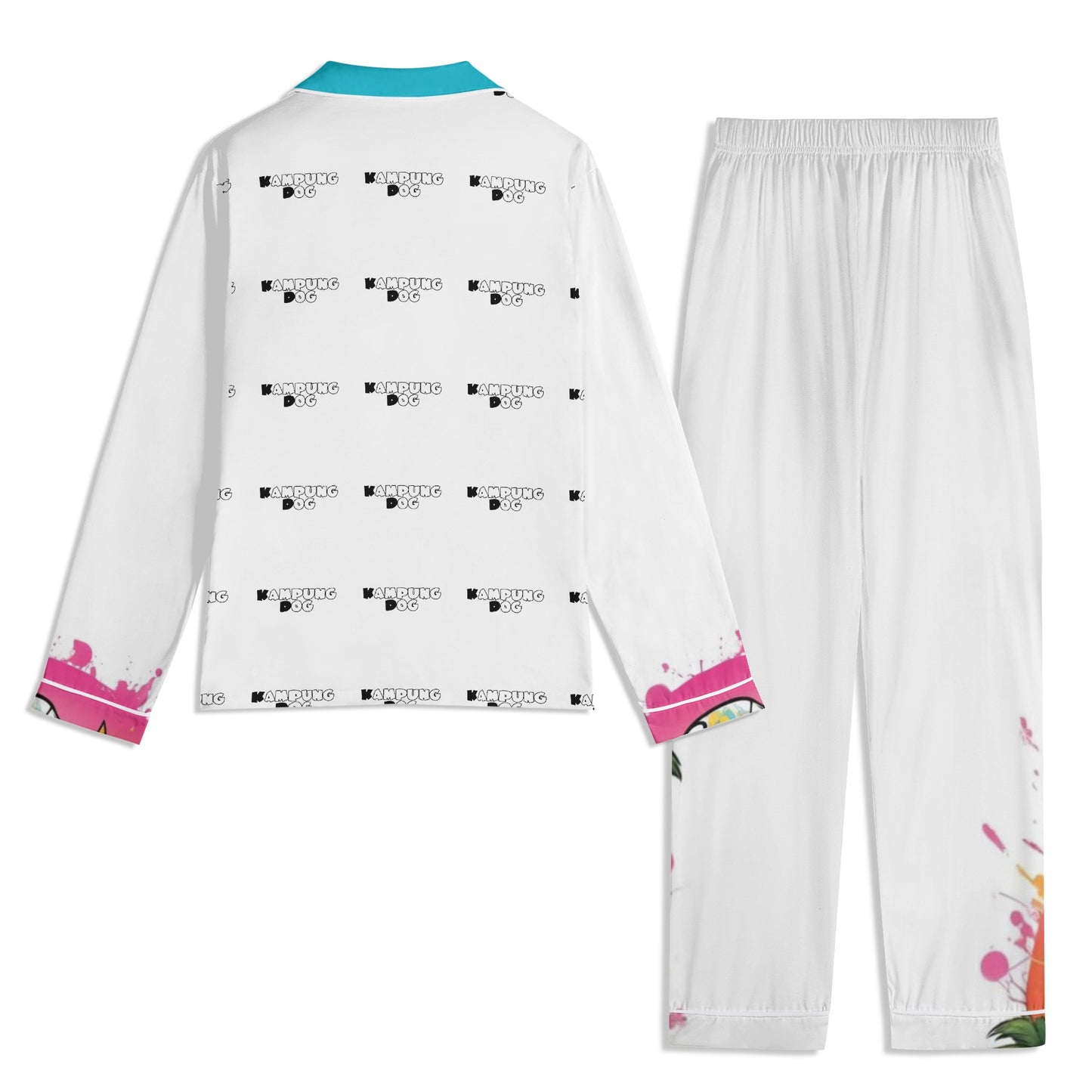 "KD Joe" Unisex Long Sleeve Adult Nightwear Pajama Set