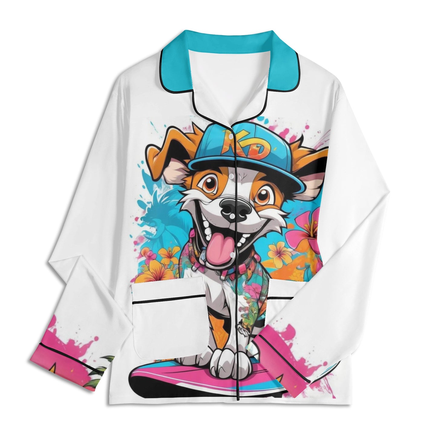 "KD Joe" Unisex Long Sleeve Adult Nightwear Pajama Set