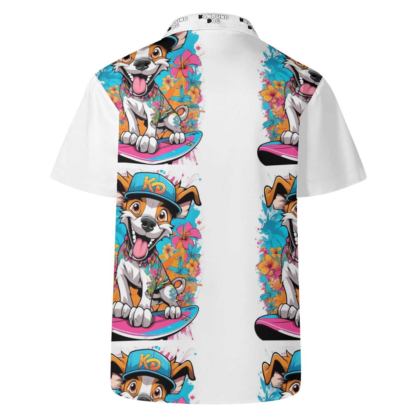 "KD Joe" All Over Print Casual Hawaiian Shirt