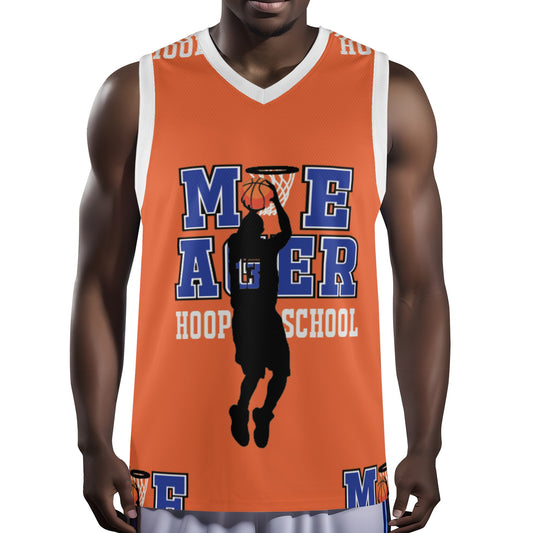 "Moe Ager Hoop School" Orange Juice Jersey