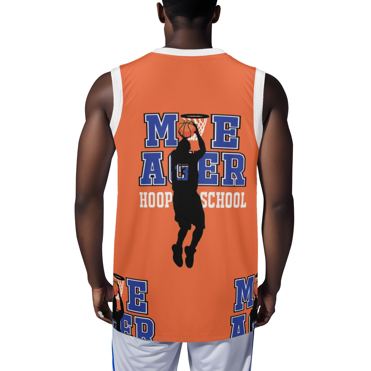 "Moe Ager Hoop School" Orange Juice Jersey