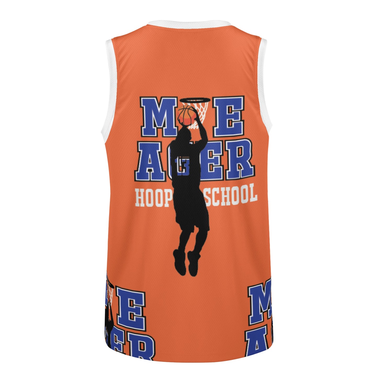 "Moe Ager Hoop School" Orange Juice Jersey