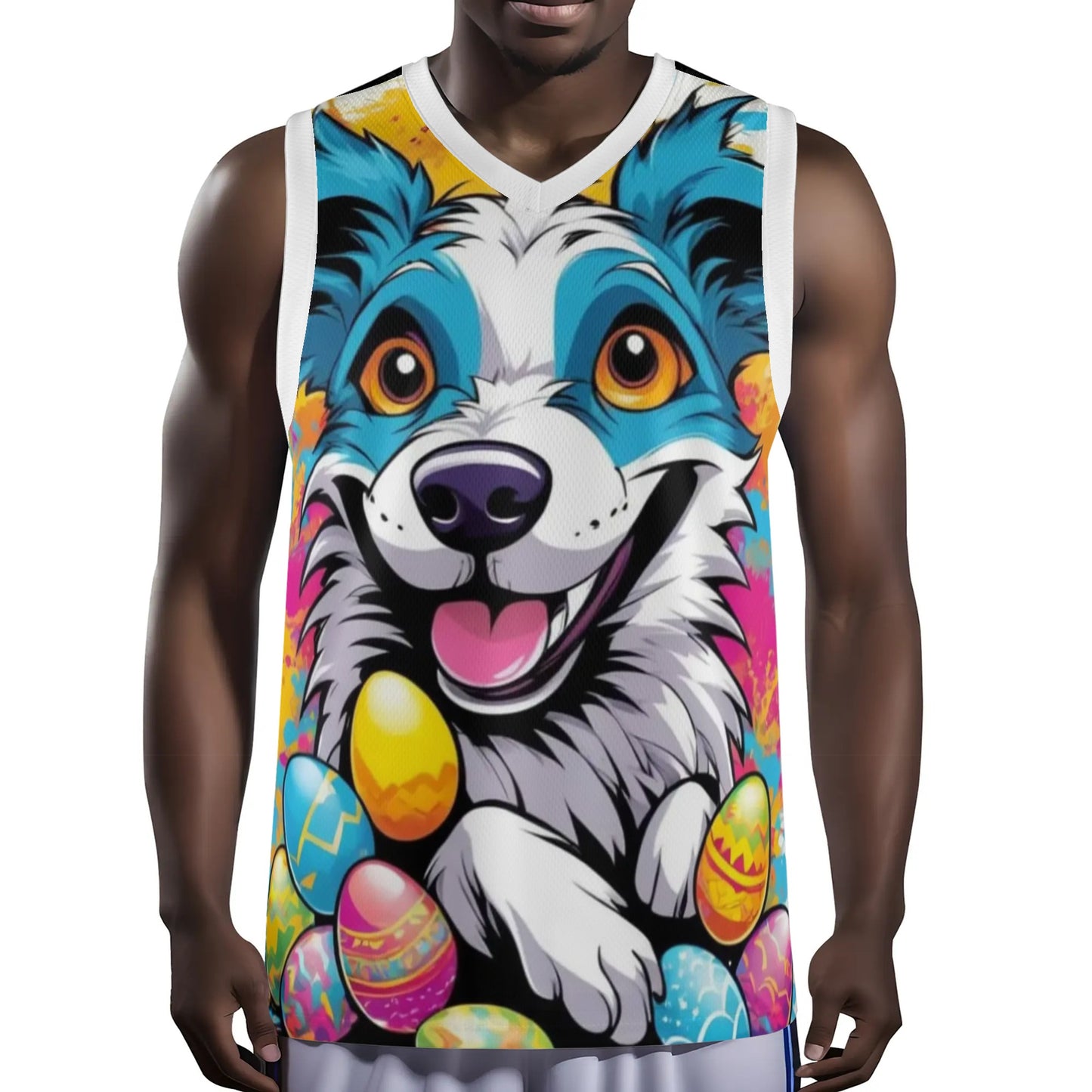KD Easter 2 All Over Print Basketball Jersey Tank Top