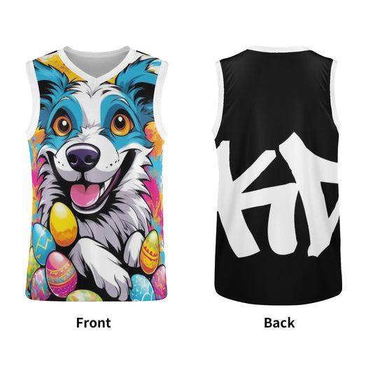 KD Easter 2 All Over Print Basketball Jersey Tank Top