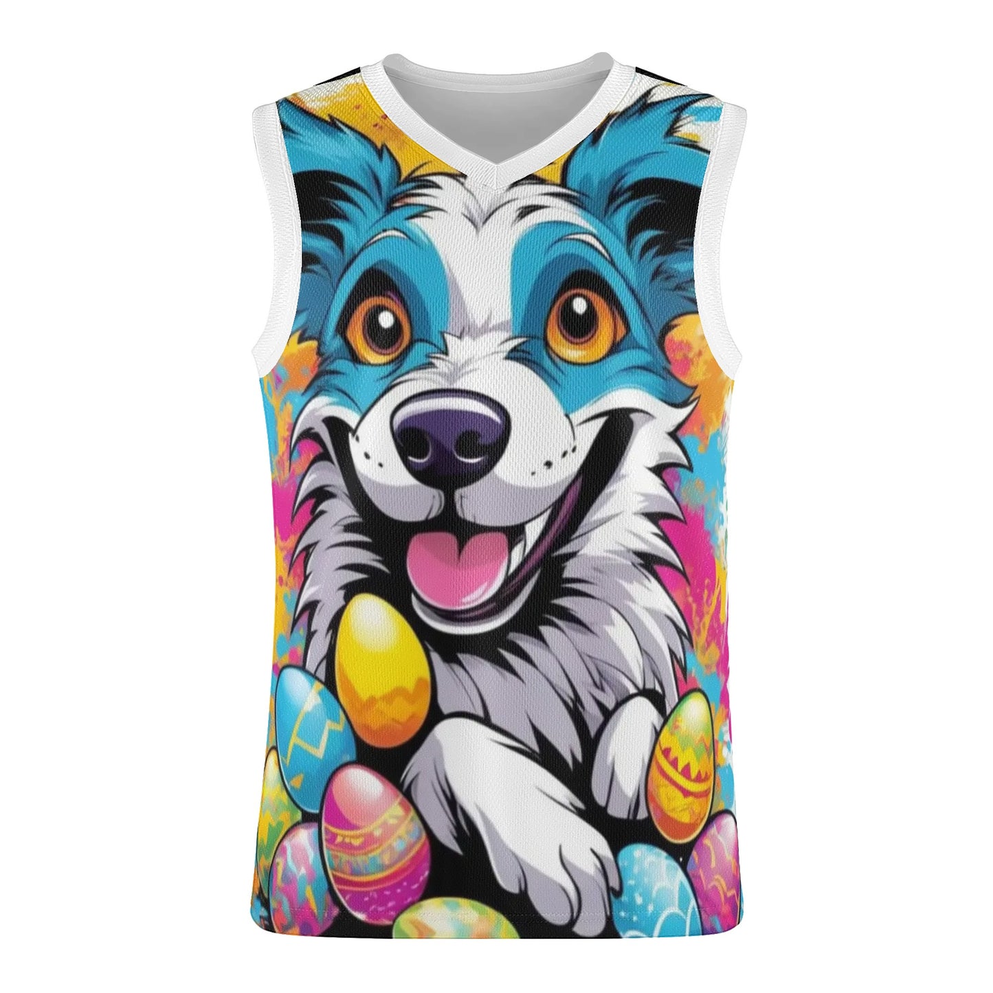 KD Easter 2 All Over Print Basketball Jersey Tank Top