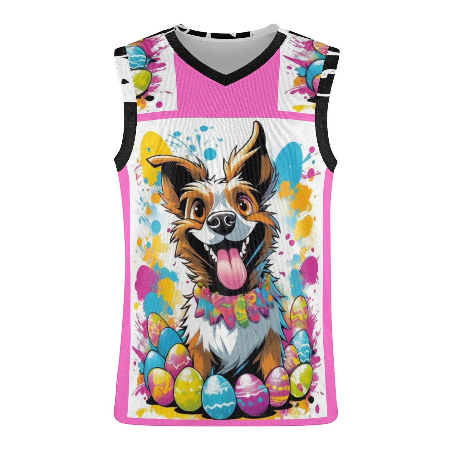 KD Easter 3  All Over Print Basketball Jersey Tank Top
