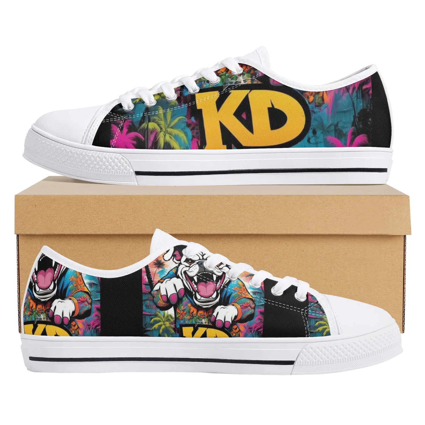 KD "LowMangs"  Top Canvas Shoes