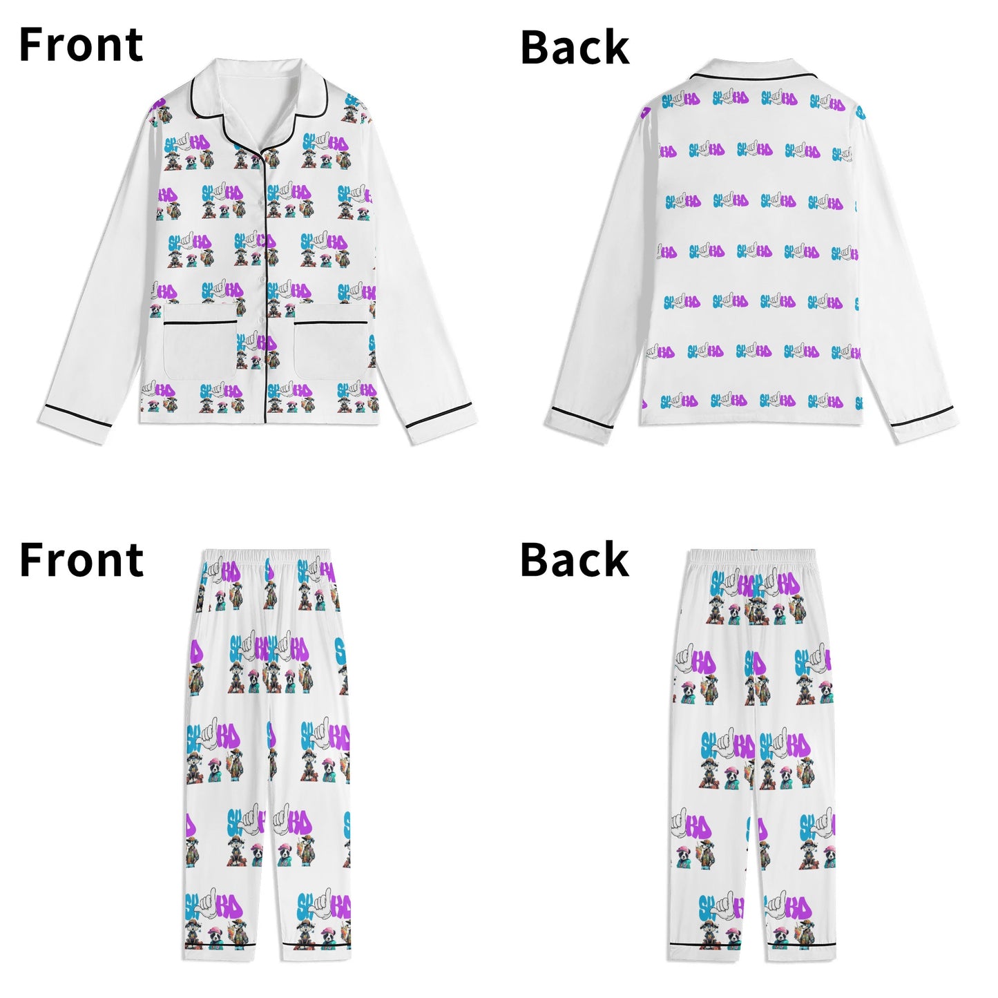 SKKD Nightwear Pajama Set