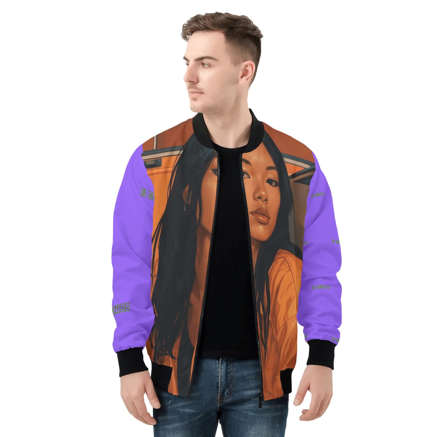 KJ Clouds Bomber Jacket