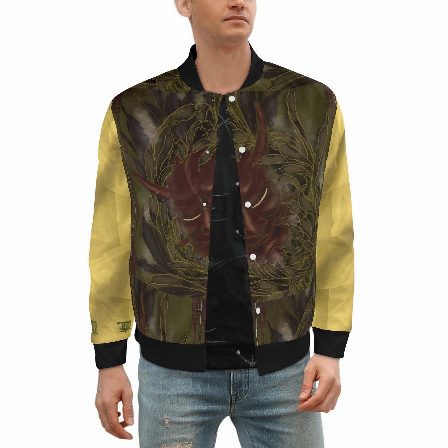 Mo & chiswell Green lucid Bomber Jacket