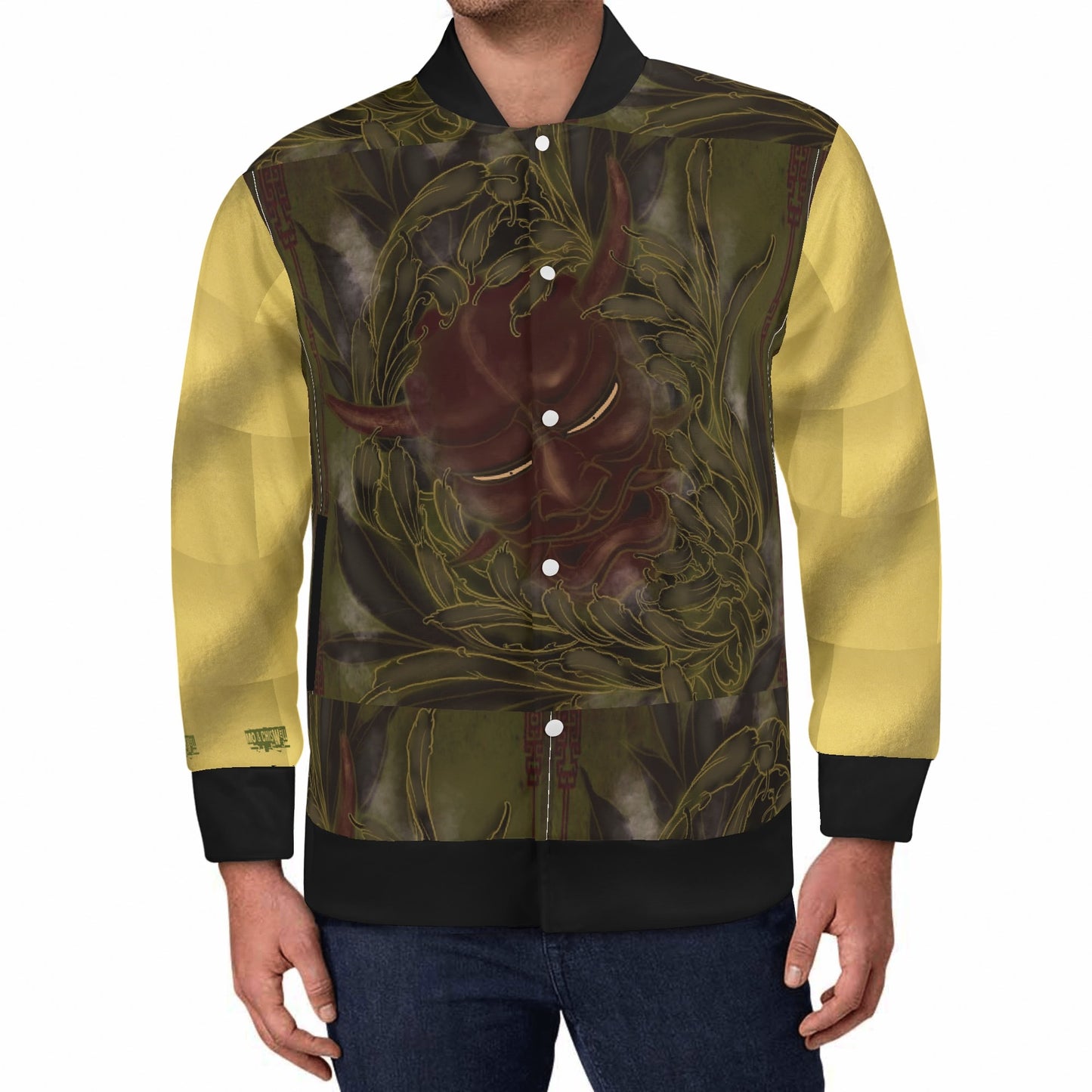 Mo & chiswell Green lucid Bomber Jacket