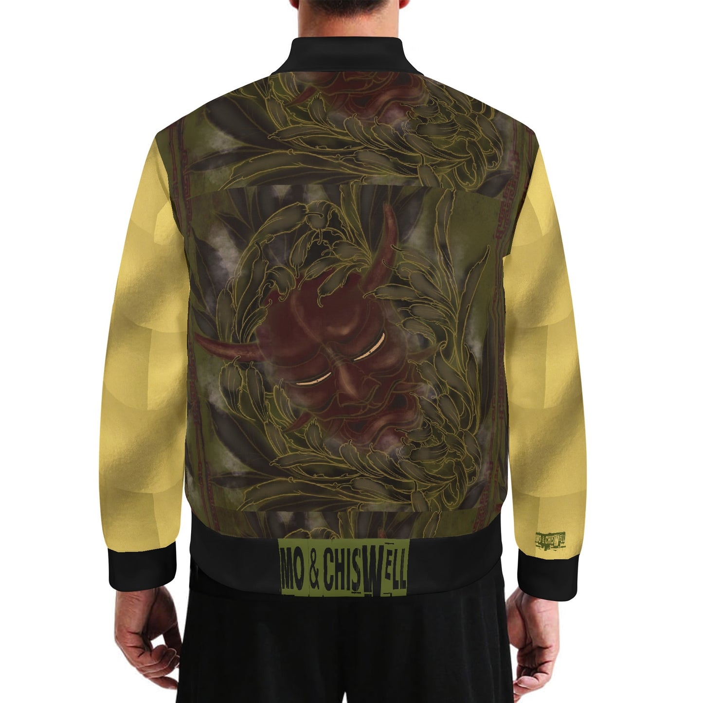 Mo & chiswell Green lucid Bomber Jacket