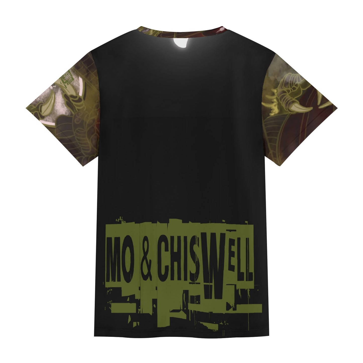 Mo & Chiswell Dragon Fortune-Unisex All-Over Print Adult Short Sleeve Tshirt