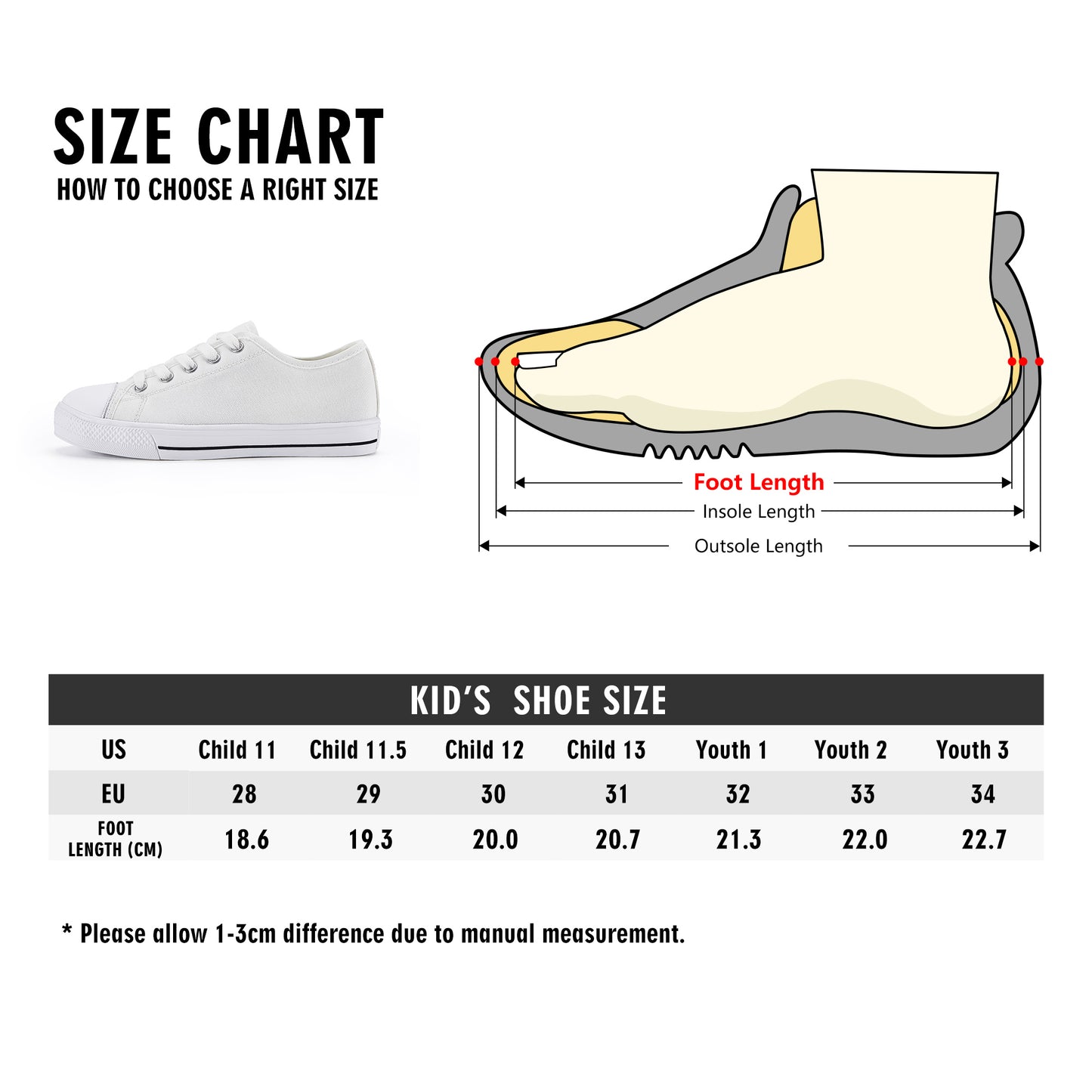 SWager Knightz-Tie Dye Kid's Low Top Canvas Shoes