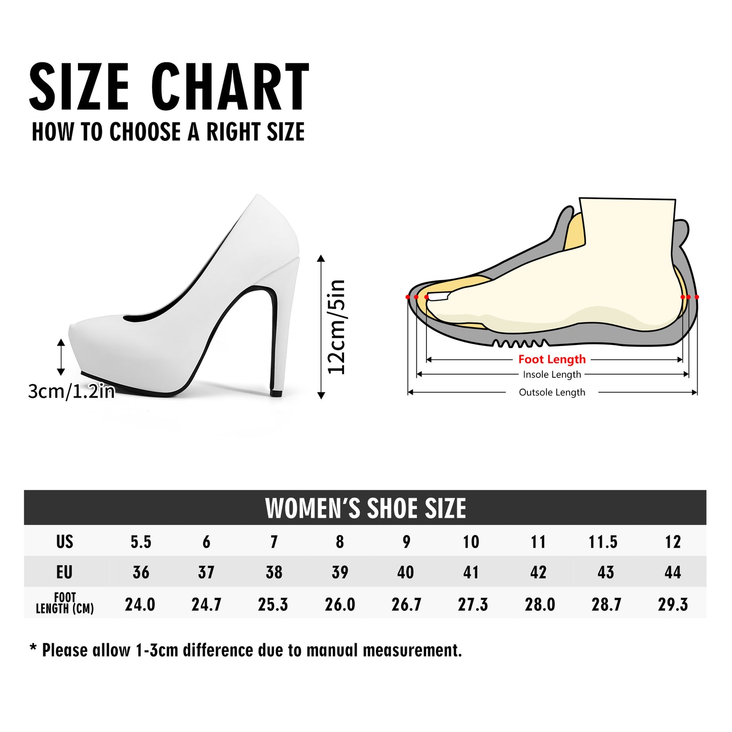 Cultured Hells ‘Hoàng Cầm’-Women Platform Pumps 5 Inch High Heels