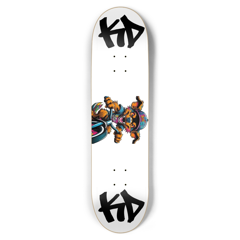 KD ride out Custom Skateboard