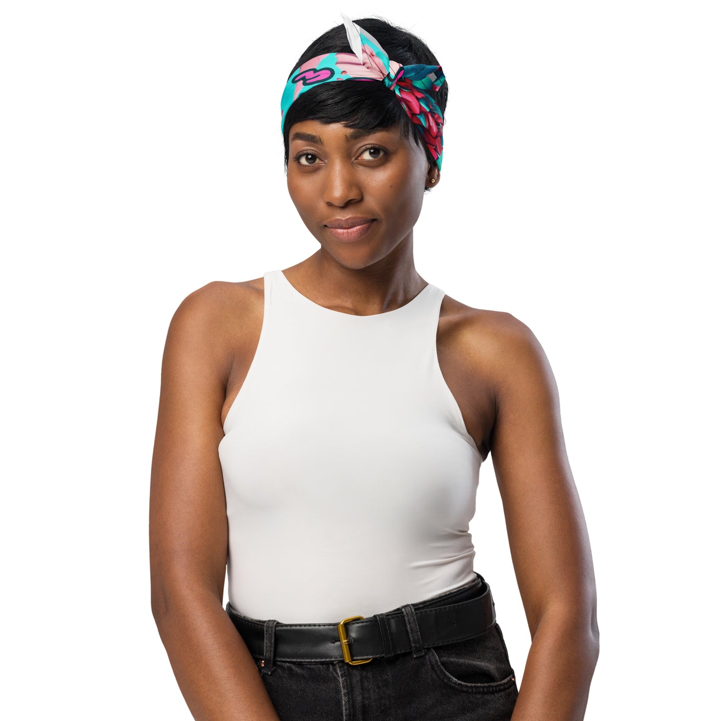 Ice Cream Candy Rain All-over print bandana