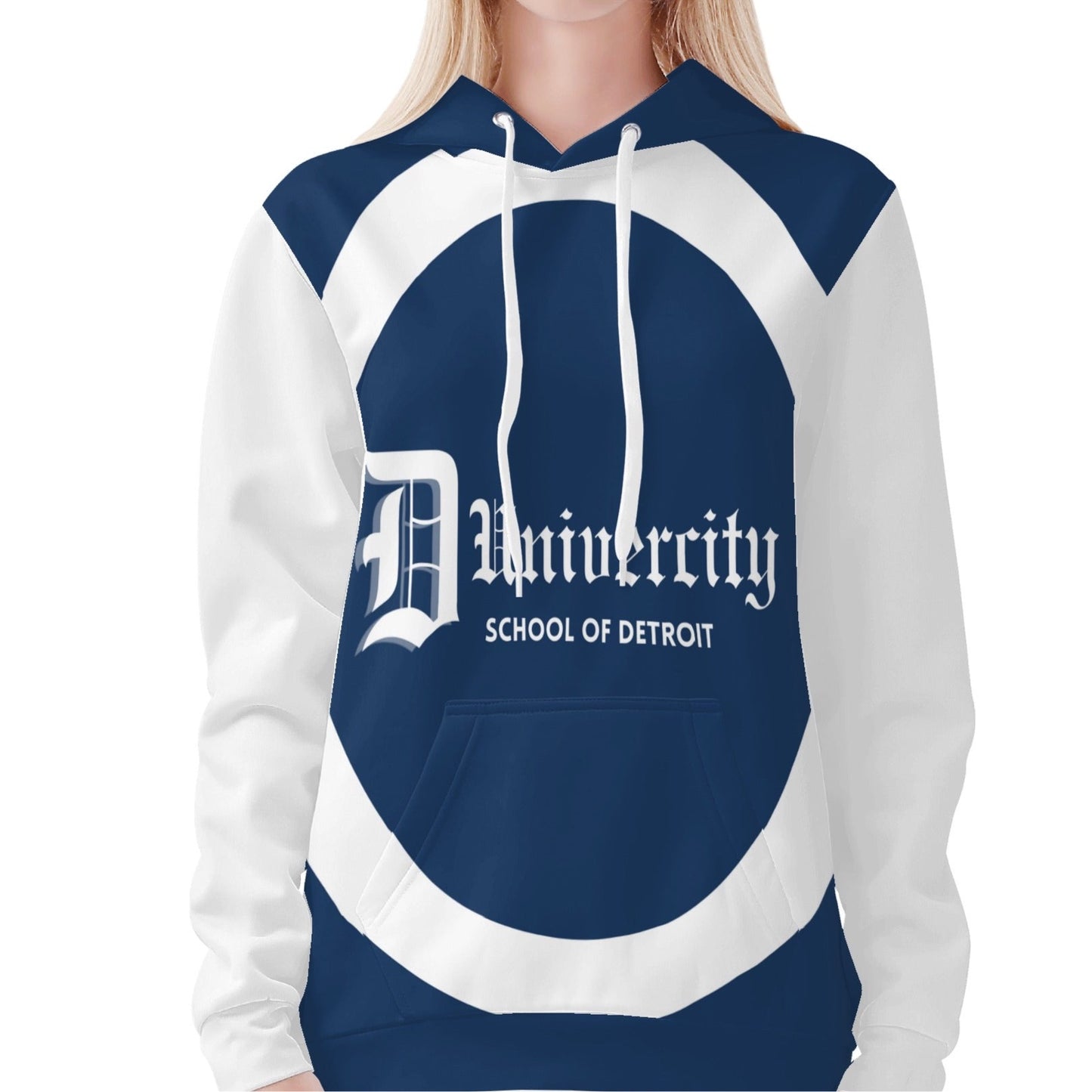 D Univercity Women's All Over Print Hoodie