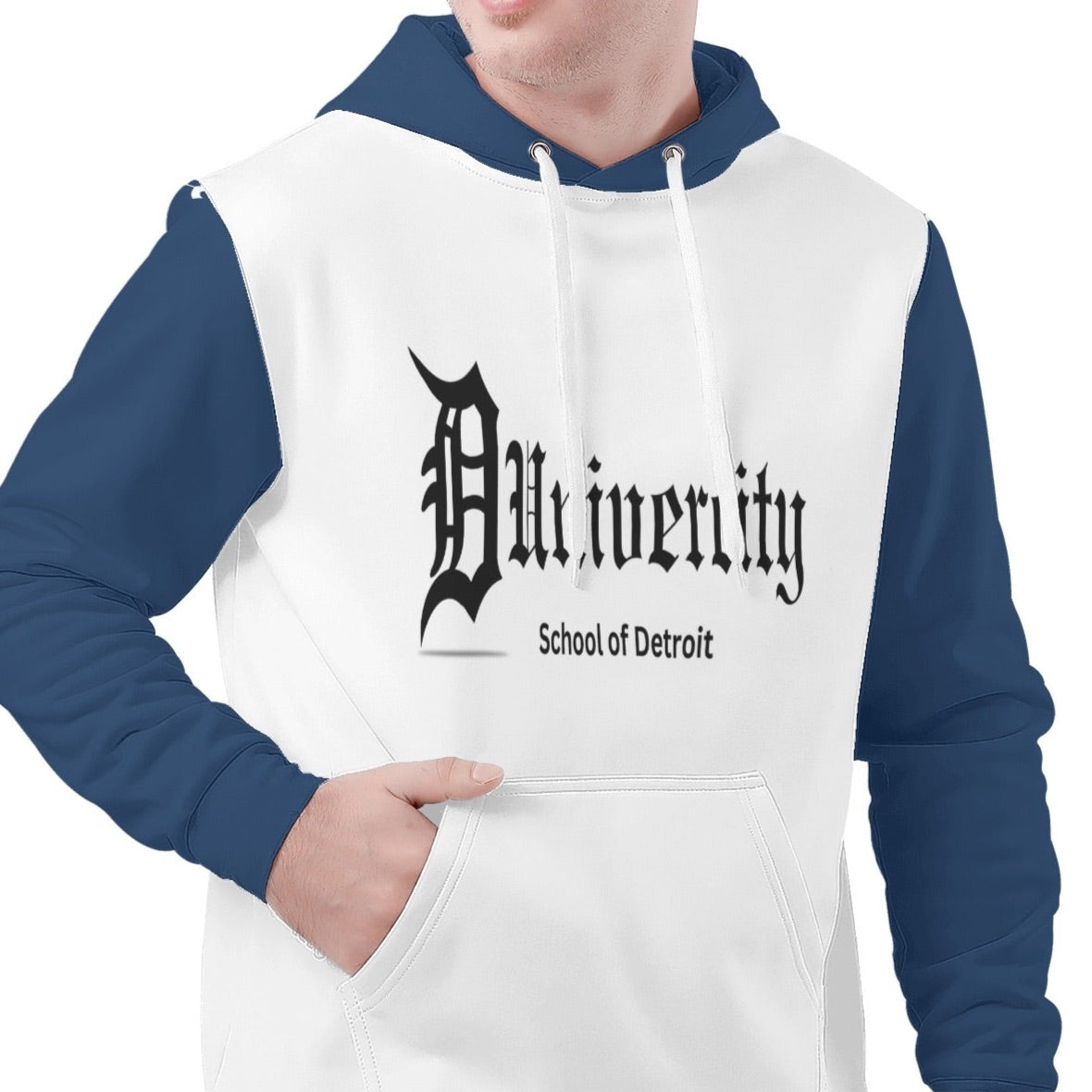 D Univercity Men's All Over Print Hoodie