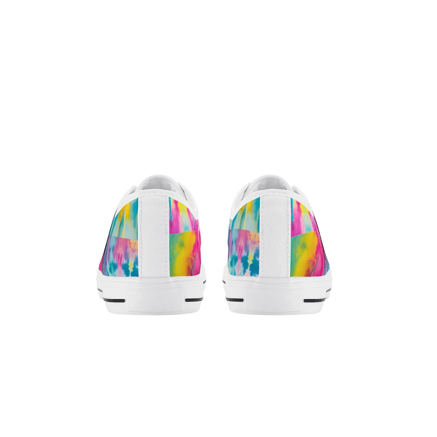 SWager Knightz-Tie Dye Kid's Low Top Canvas Shoes