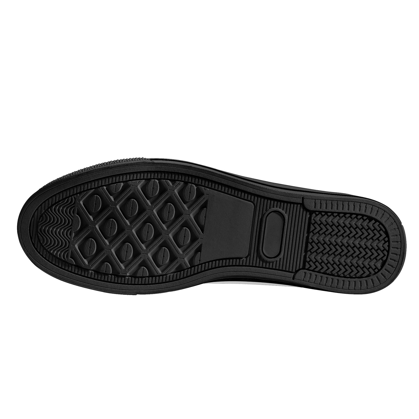 'Tan Panda Pull ups' Men's Low Top Canvas Shoes