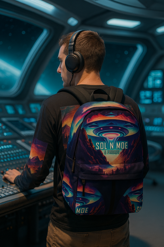 Sol & Moe All-Over Print Backpack