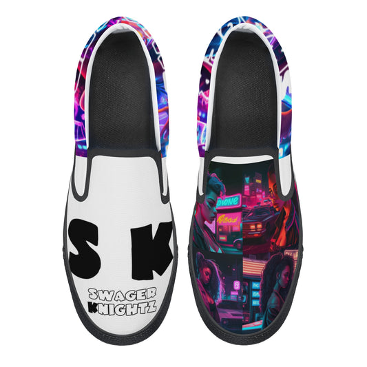 Sk "Bruce Lee Slipper kicks" Slip On Shoes