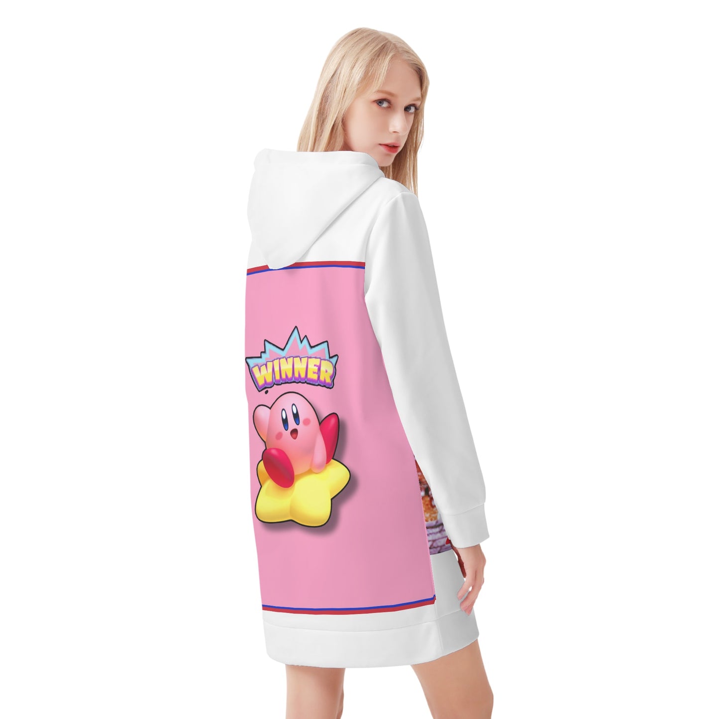 Sonic Vs Kirby Hoodie Dress