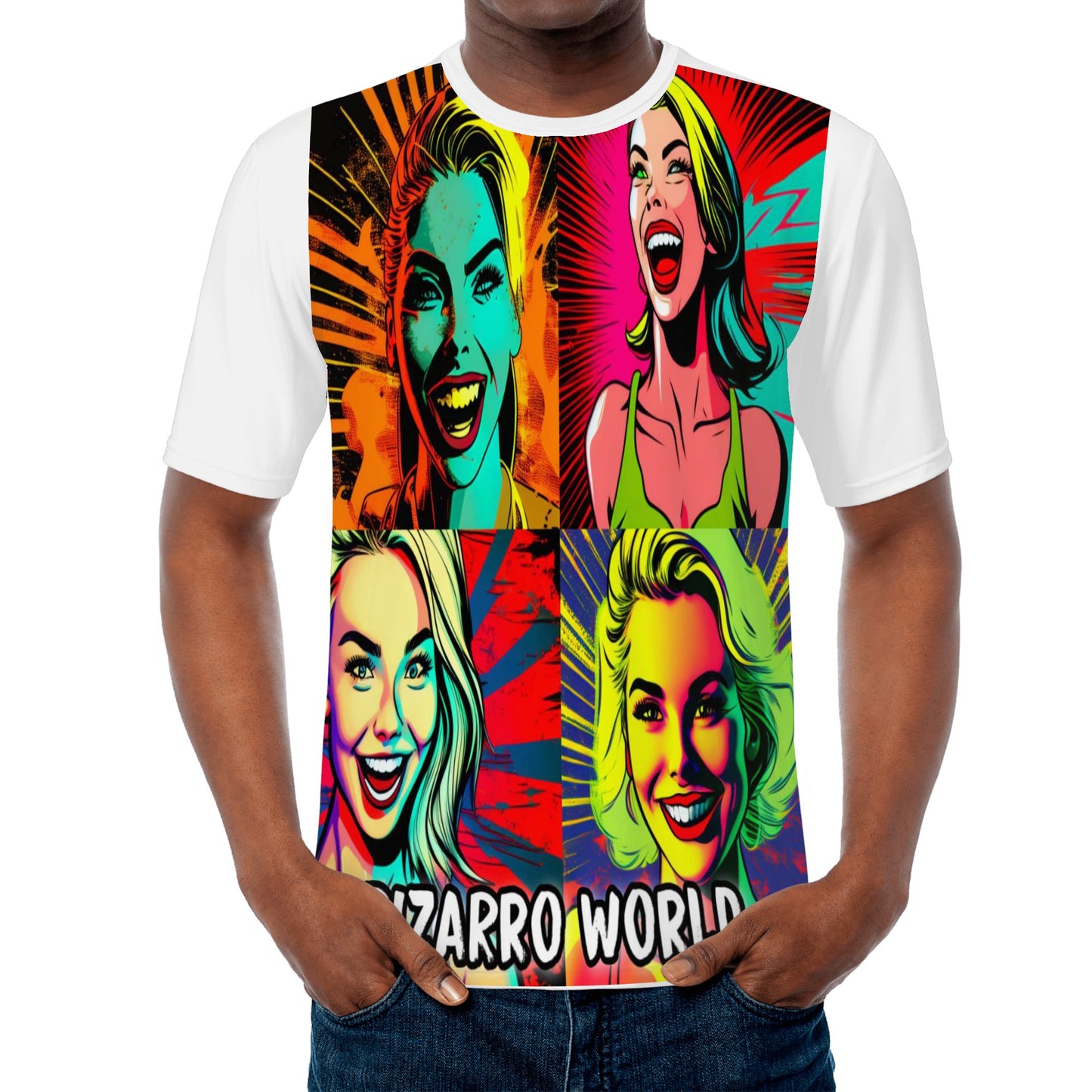 Bizarro World All Over Print T-shirts