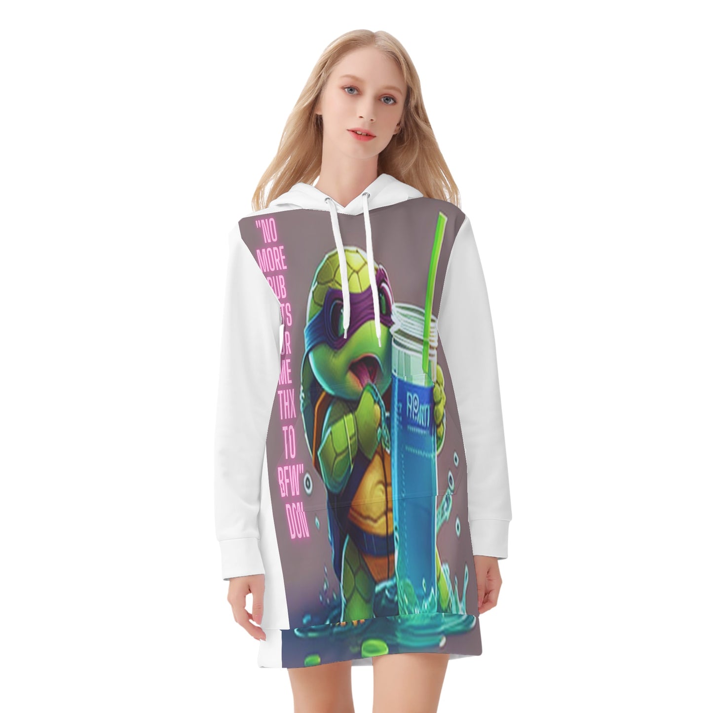 BFW Baby Turtles Women's Hoodie Dress