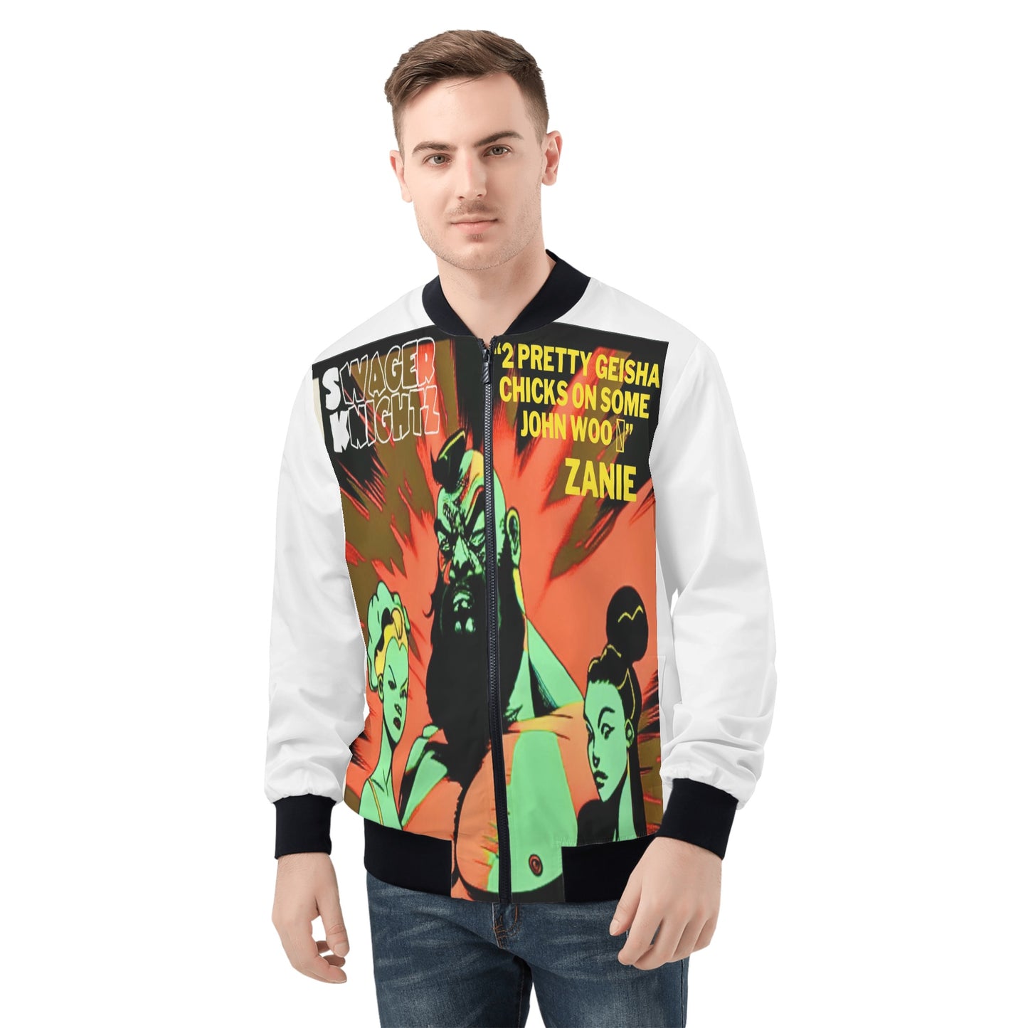 'Sk Zanie' Men's Bomber Jacket