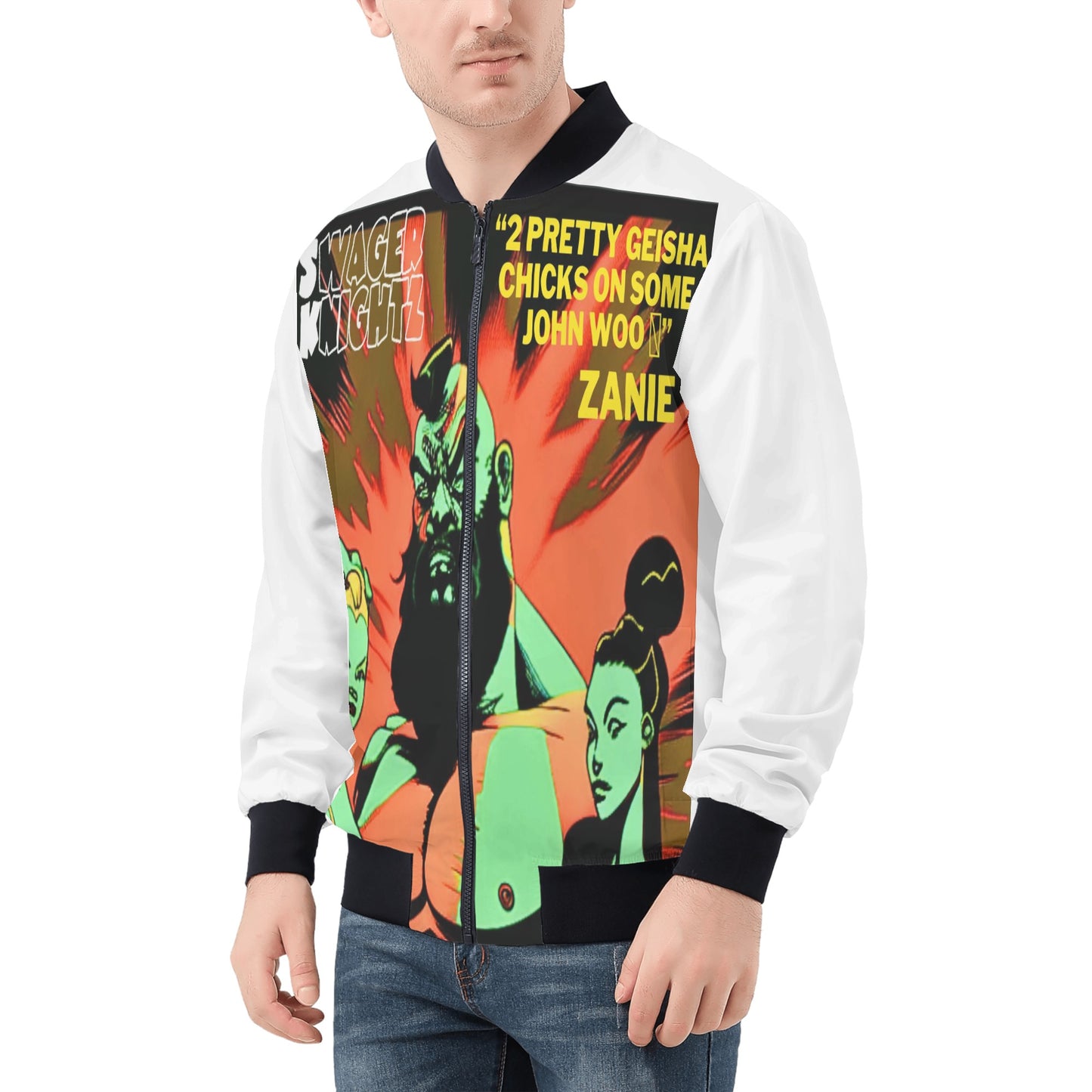 'Sk Zanie' Men's Bomber Jacket