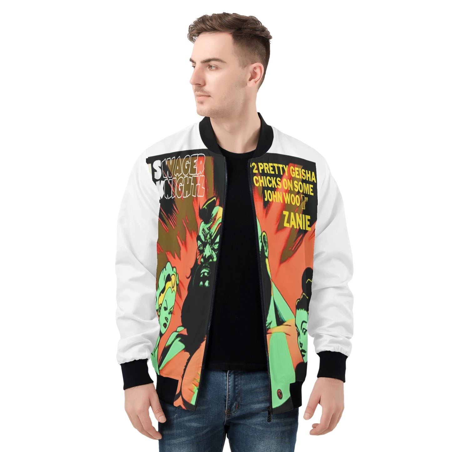 'Sk Zanie' Men's Bomber Jacket