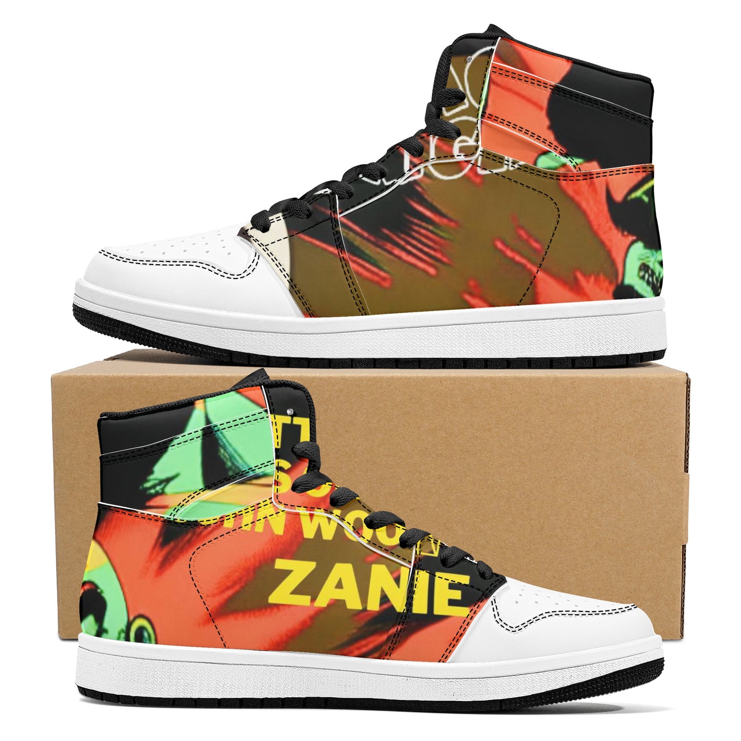 'Sk Zanie 2's" Men's High Top Leather Sneakers