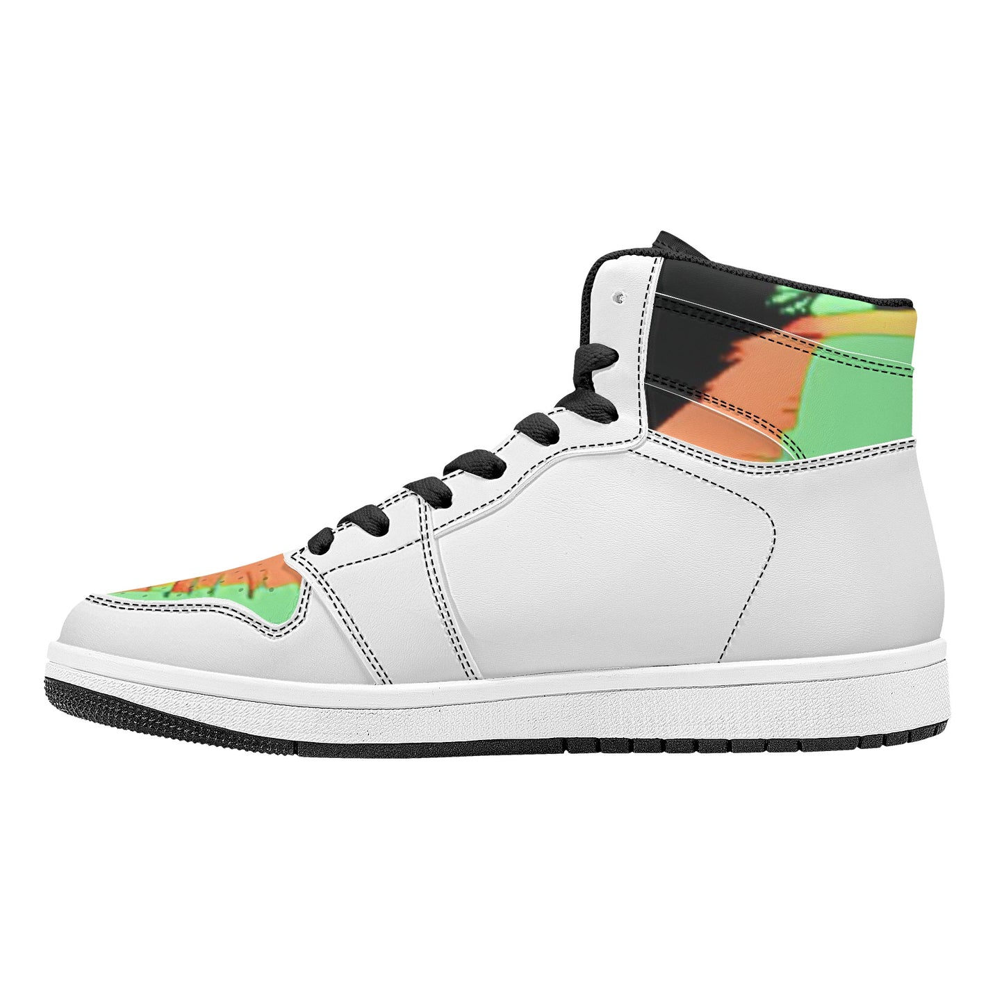 'Sk Zanie 2's" Men's High Top Leather Sneakers