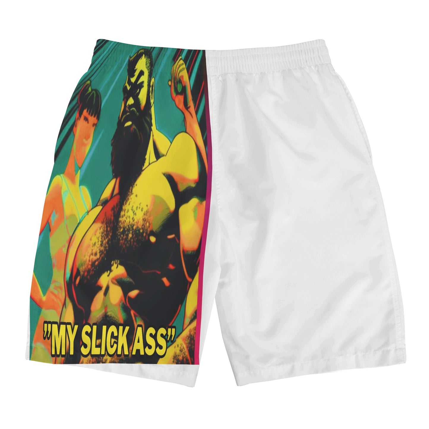 Zanie "My SLick A**" Men's All Over Print Board Shorts