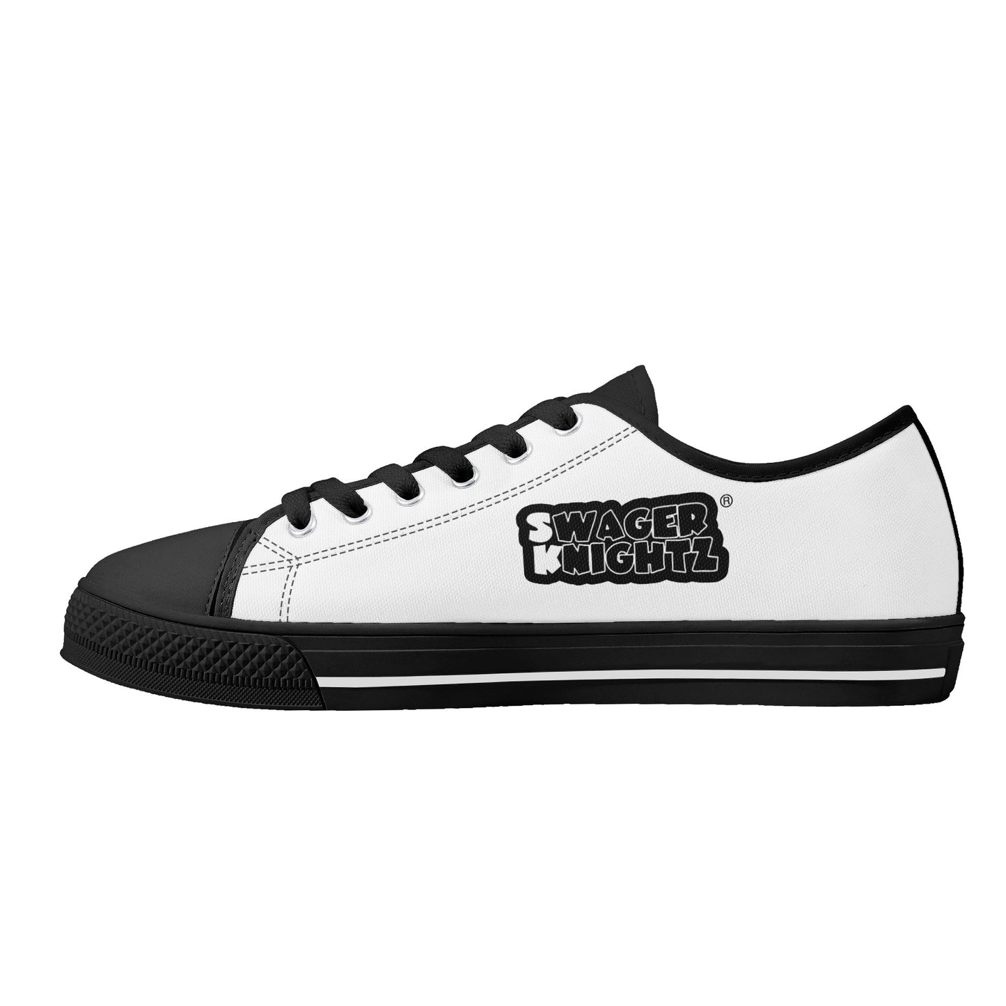 Vice City Swager Knightz Men's Low Top Canvas Shoes