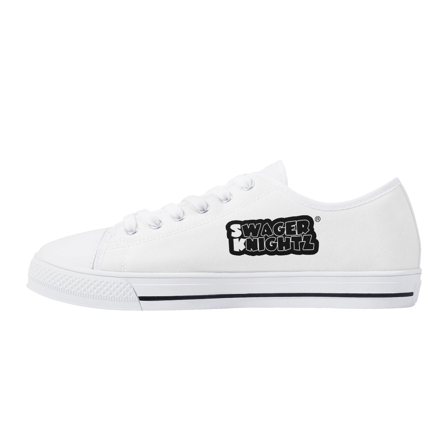 Vice City Swager Knightz Men's Low Top Canvas Shoes