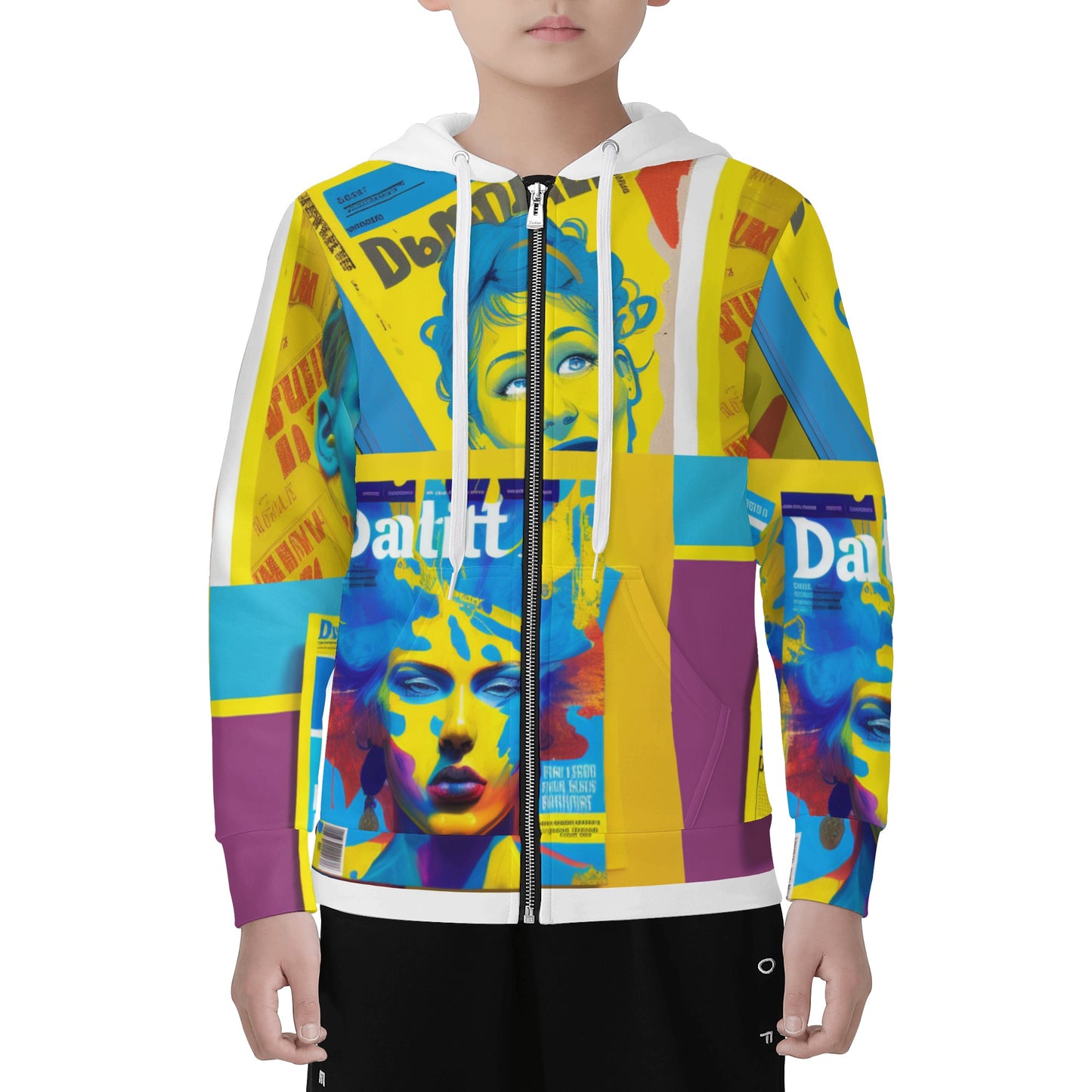 'Lucy Show' Children ALL Over Print Zip Hoodie