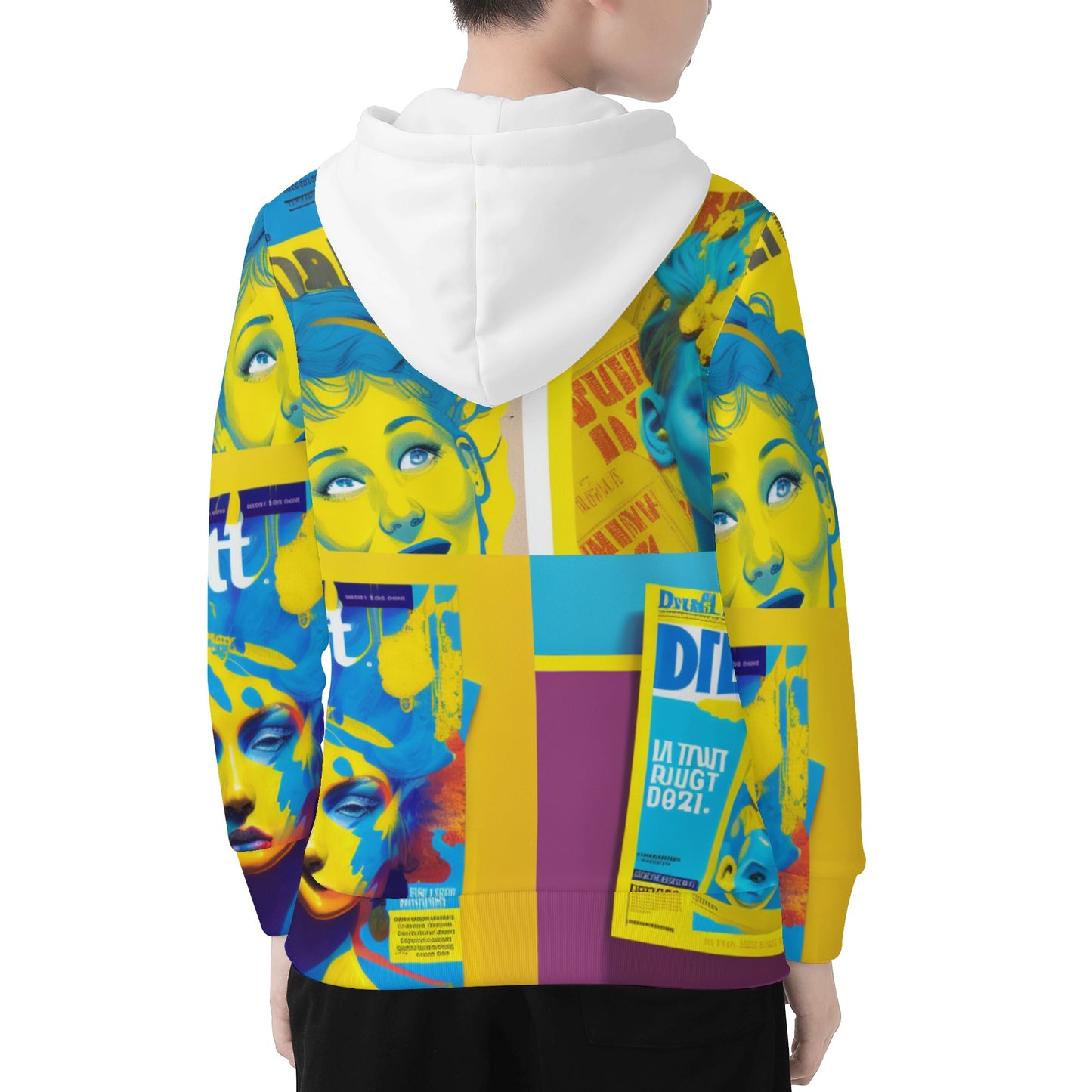 'Lucy Show' Children ALL Over Print Zip Hoodie