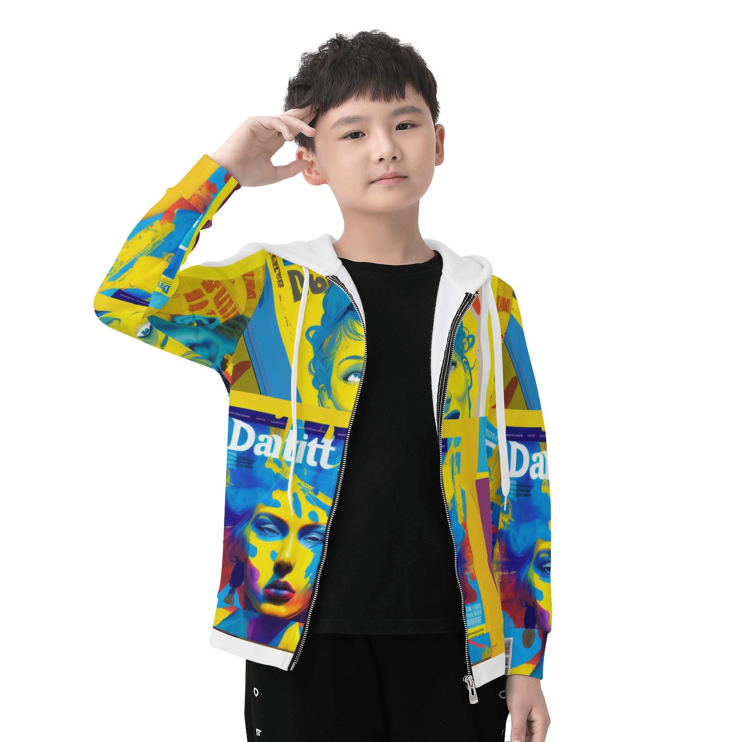 'Lucy Show' Children ALL Over Print Zip Hoodie