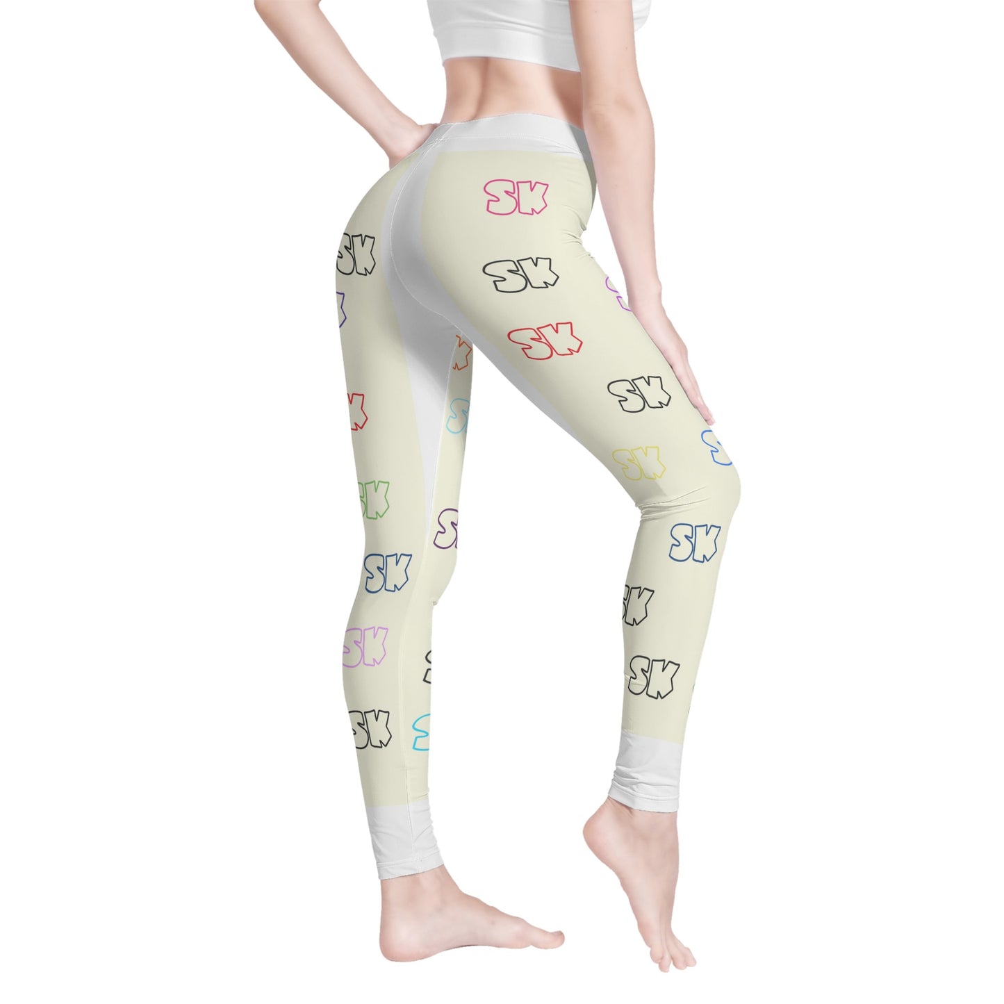 'Sk-All over' Women's Leggings