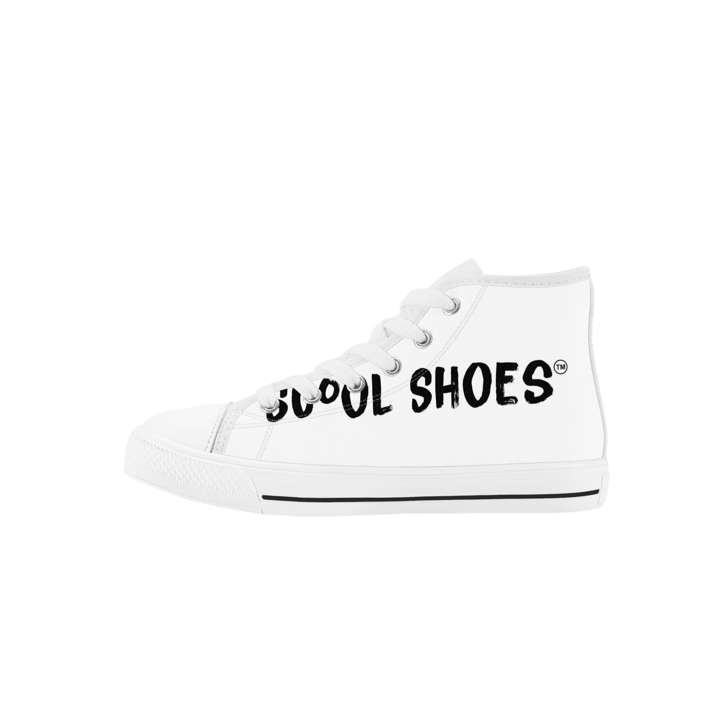 Scool Shoes Kid's High Top Canvas Shoes