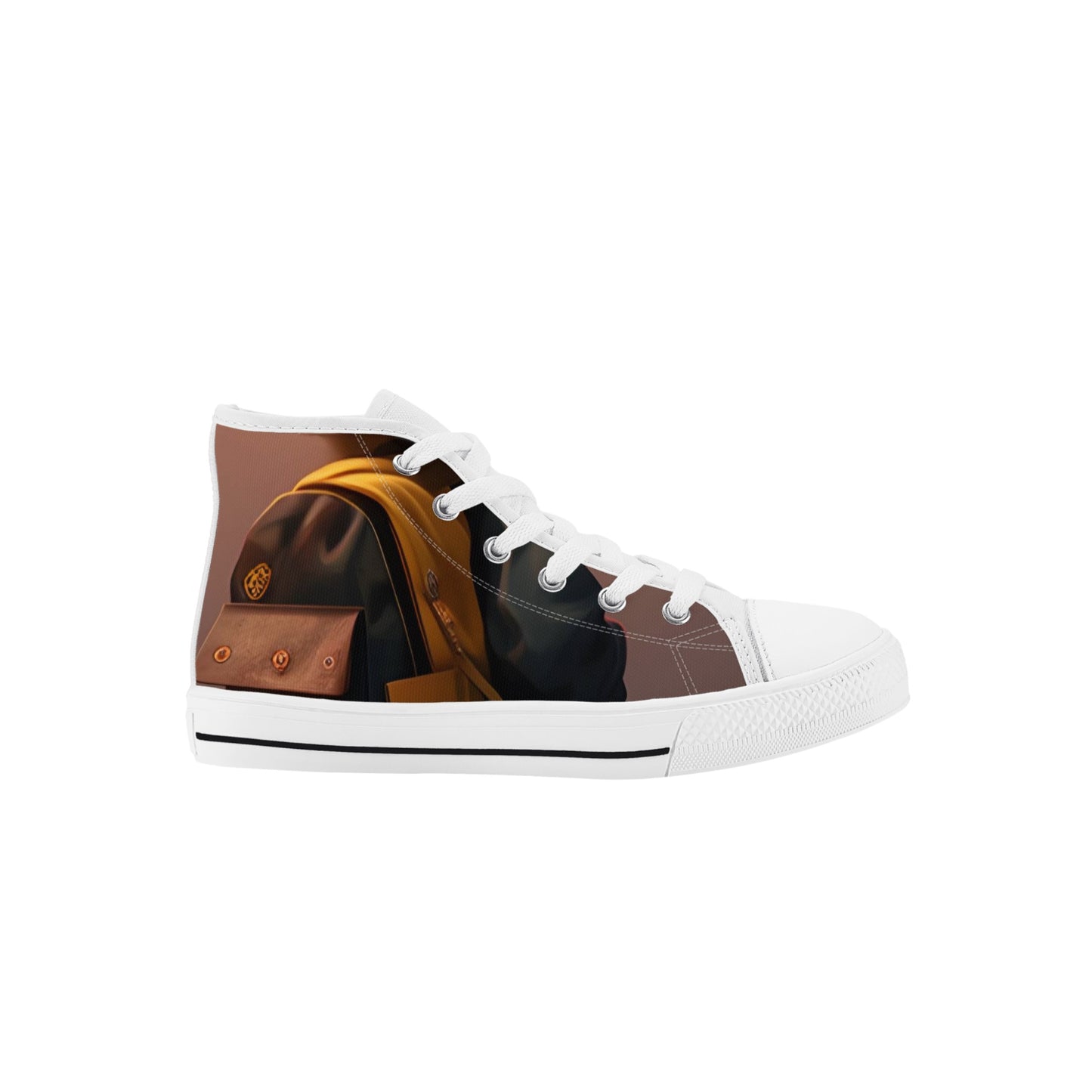 Scool Shoes Kid's High Top Canvas Shoes