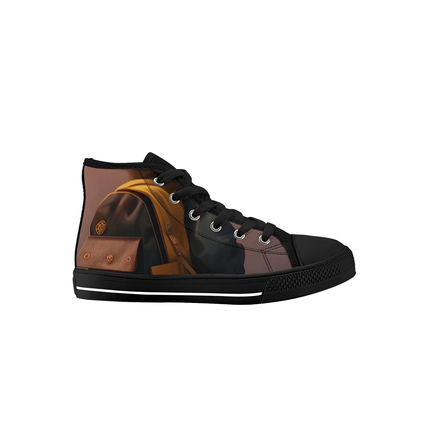 Scool Shoes Kid's High Top Canvas Shoes