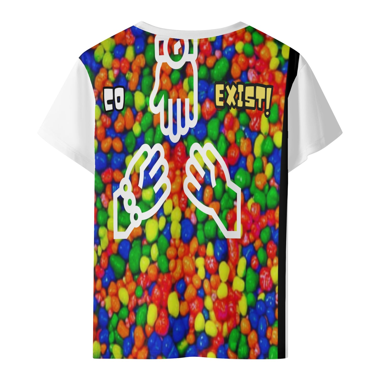 'Co-Exist' Kids All Over Print Short Sleeve T-Shirt