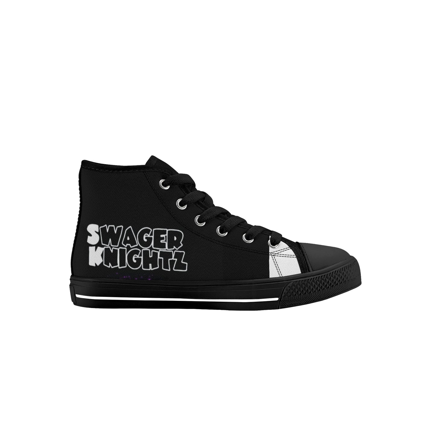 Swager Knightz-Ep.3’s Kid's High Top Canvas Shoes