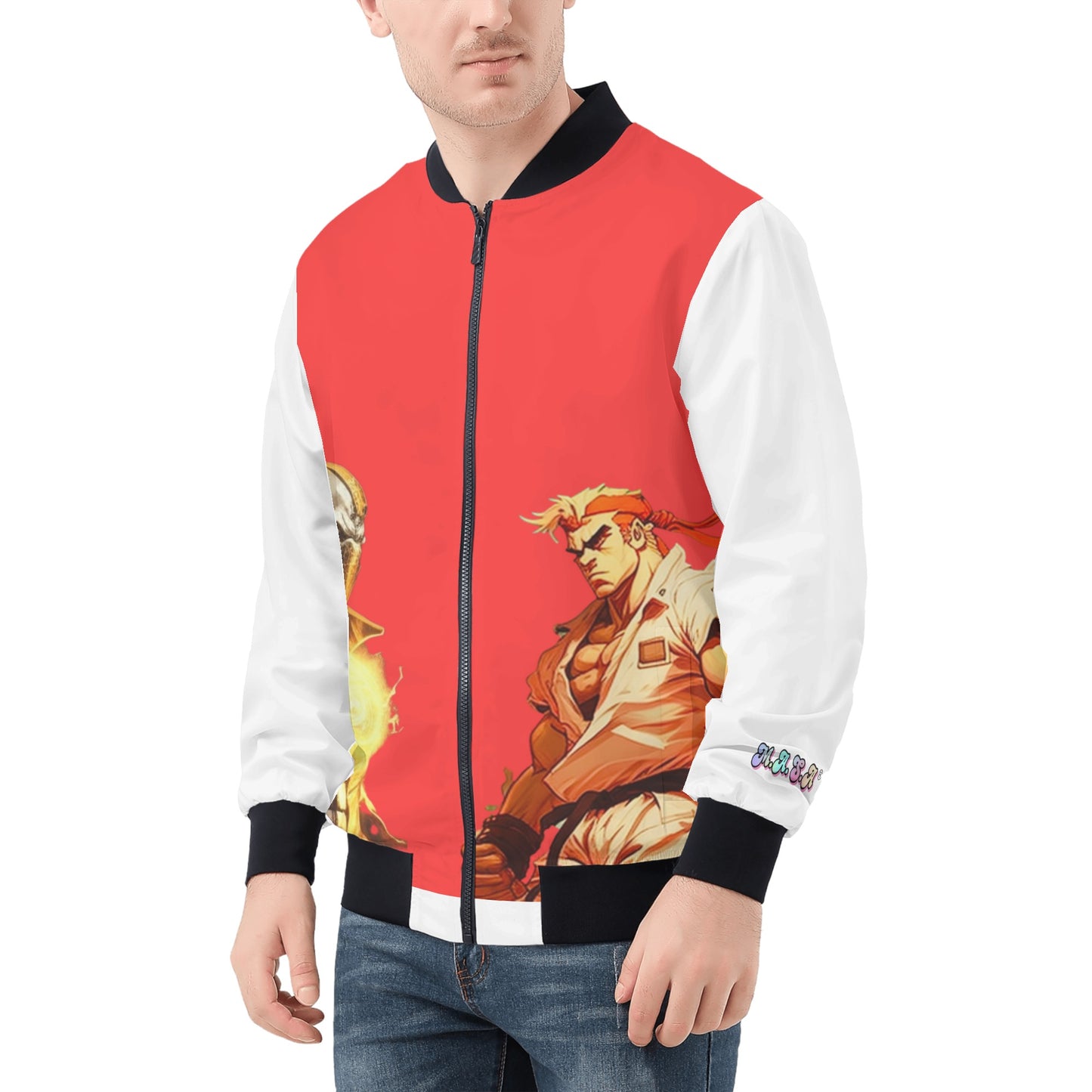 'Scorpion & Ken' Men's Bomber Jacket