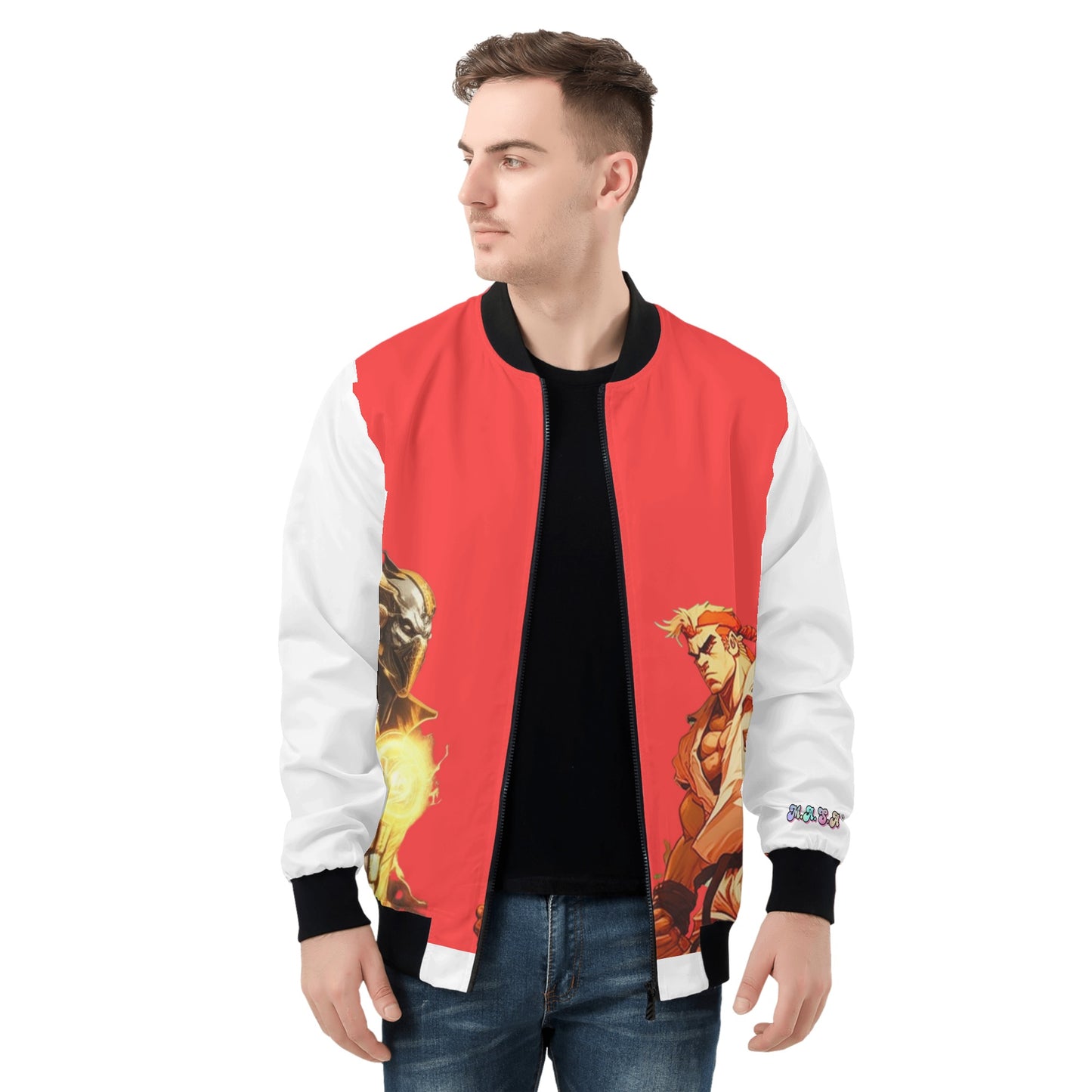 'Scorpion & Ken' Men's Bomber Jacket